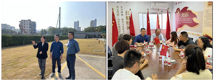 项目部与社区开展党建联建，共同探讨一期  、二期的改进提升.jpg